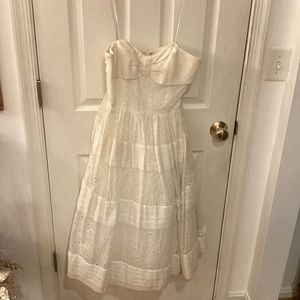 Cream formal dress